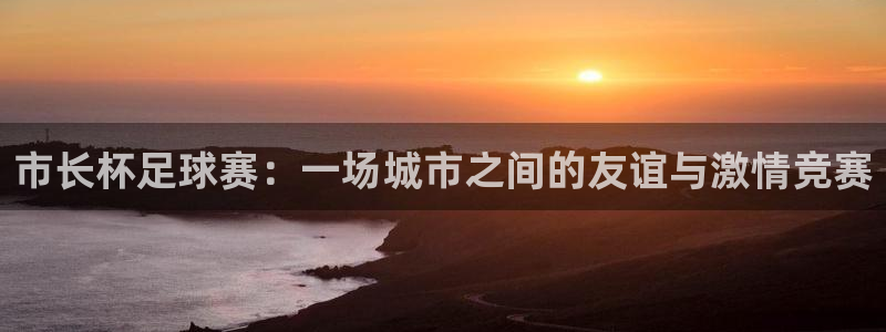 意昂体育官网：市长杯足球赛：一场城市之间的友谊与激情竞赛